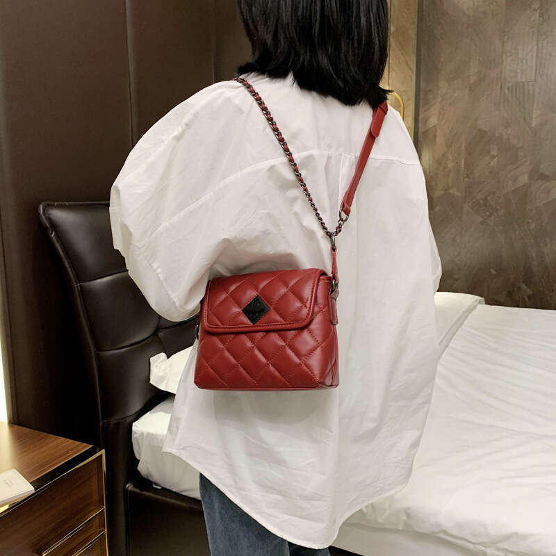 High-Quality Niche Handbag Women 2025 New Autumn Winter Chain Single Shoulder Crossbody Bag Versatile Fashion for Ladies