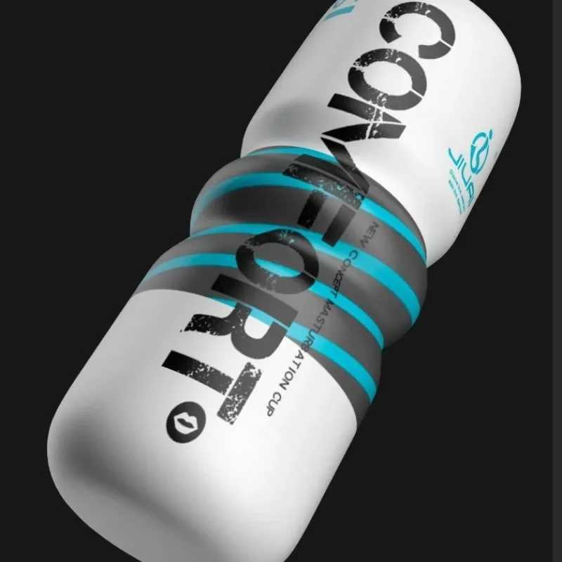 Manual Male Masturbator Soft Rubber Climax Airplane Cup Anal Vagina Mouth Sucking Penis Trainer Adult Sex Toys for Men 18XJ250905