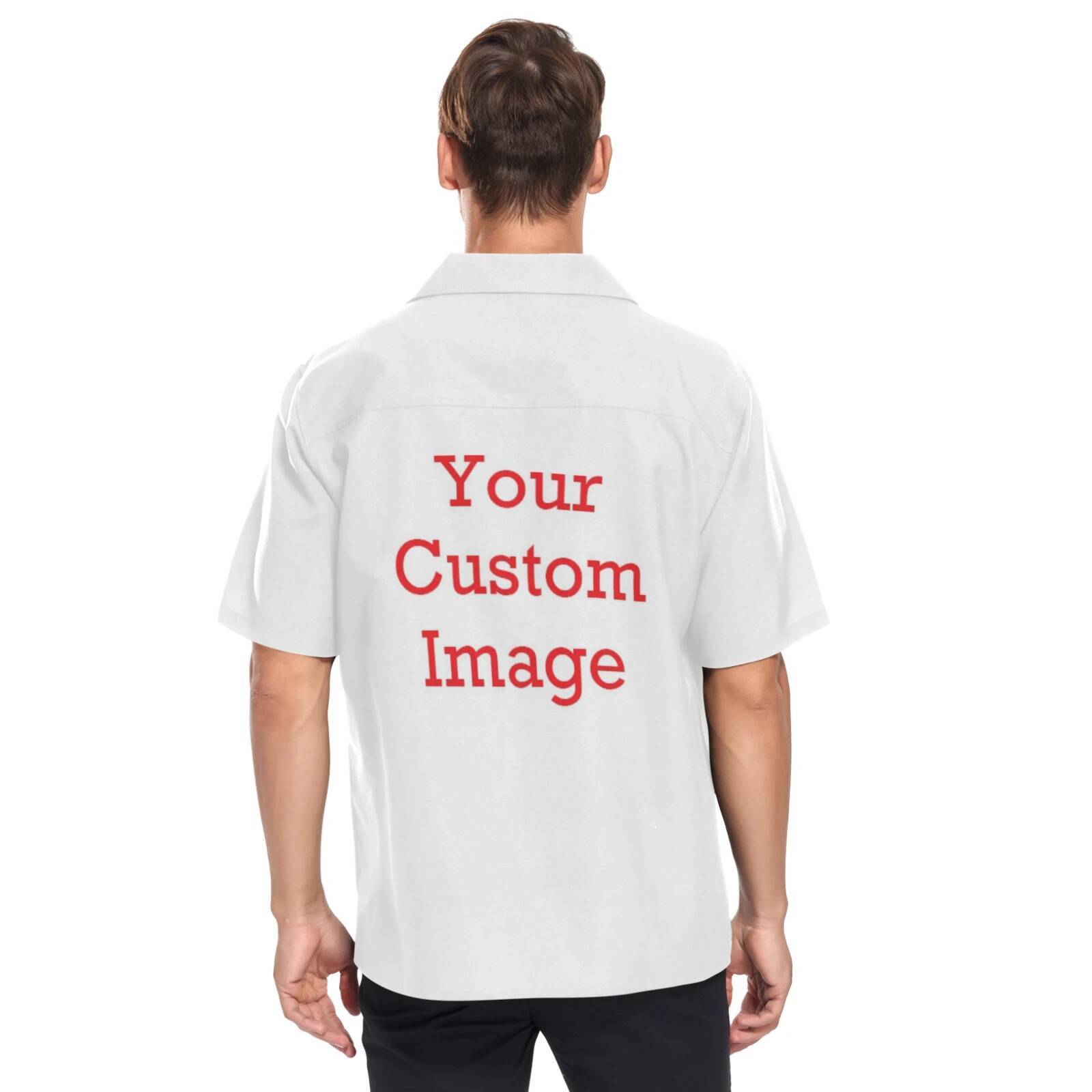 Custom Pattern Design Hawaiian Blouse Shirts Man Fashion Tropical Blusas Tops 2025 New Summer Beach Camisa Hawaiana