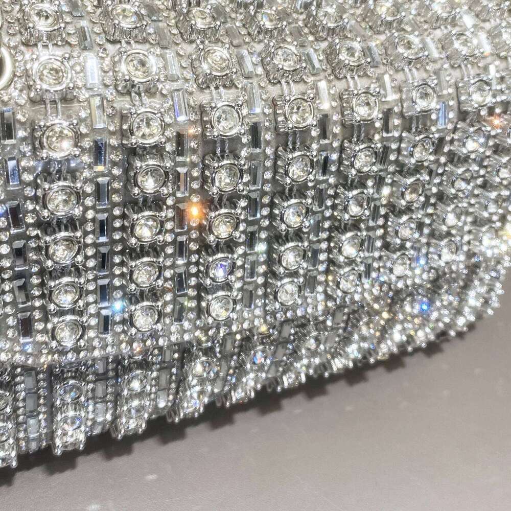 Designer Bags Rhinestones Evening Clutch Bag Purses And Handbag Designer Shoulder Shiny Crystal Clutch Purse Woman's Bag Luxury Bag