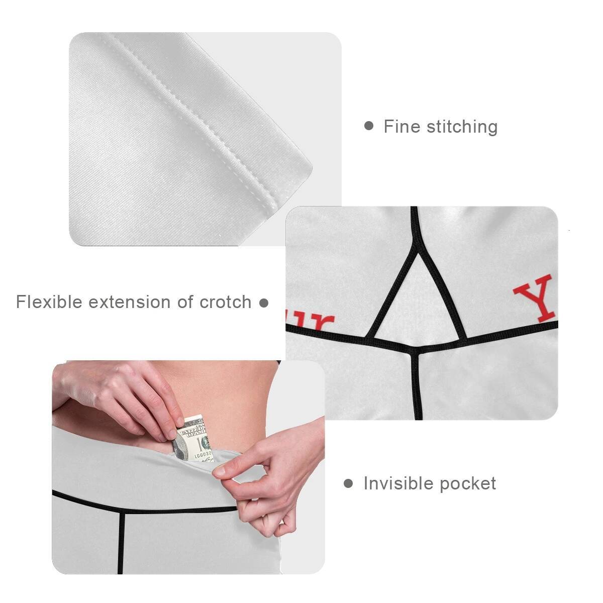 Custom Pattern Women Yoga Pants Sports Sportswear Stretchy Fiess Gym Exercise Leggings High Waist Seamless Push Up