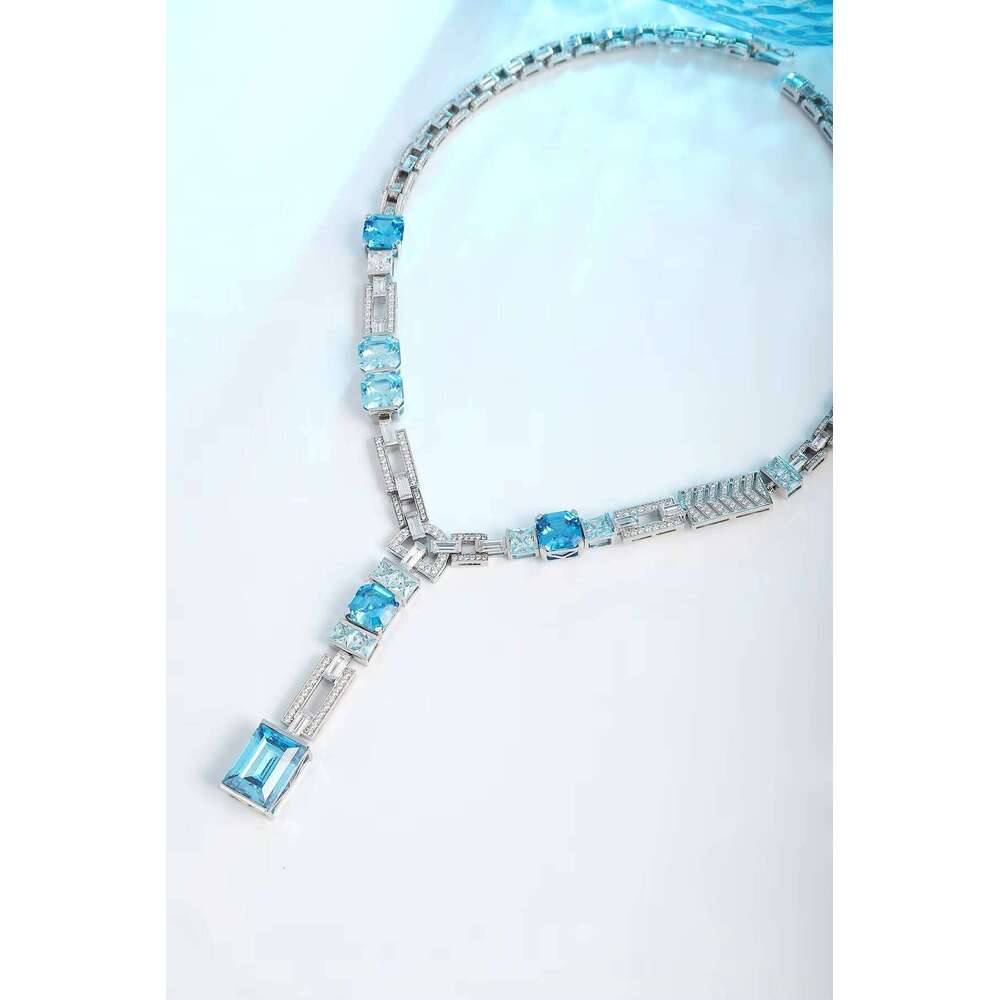 Cultivate Moissanite Material for Customizable Ladies' Necklaces of High Quality Customized Necklace Chain