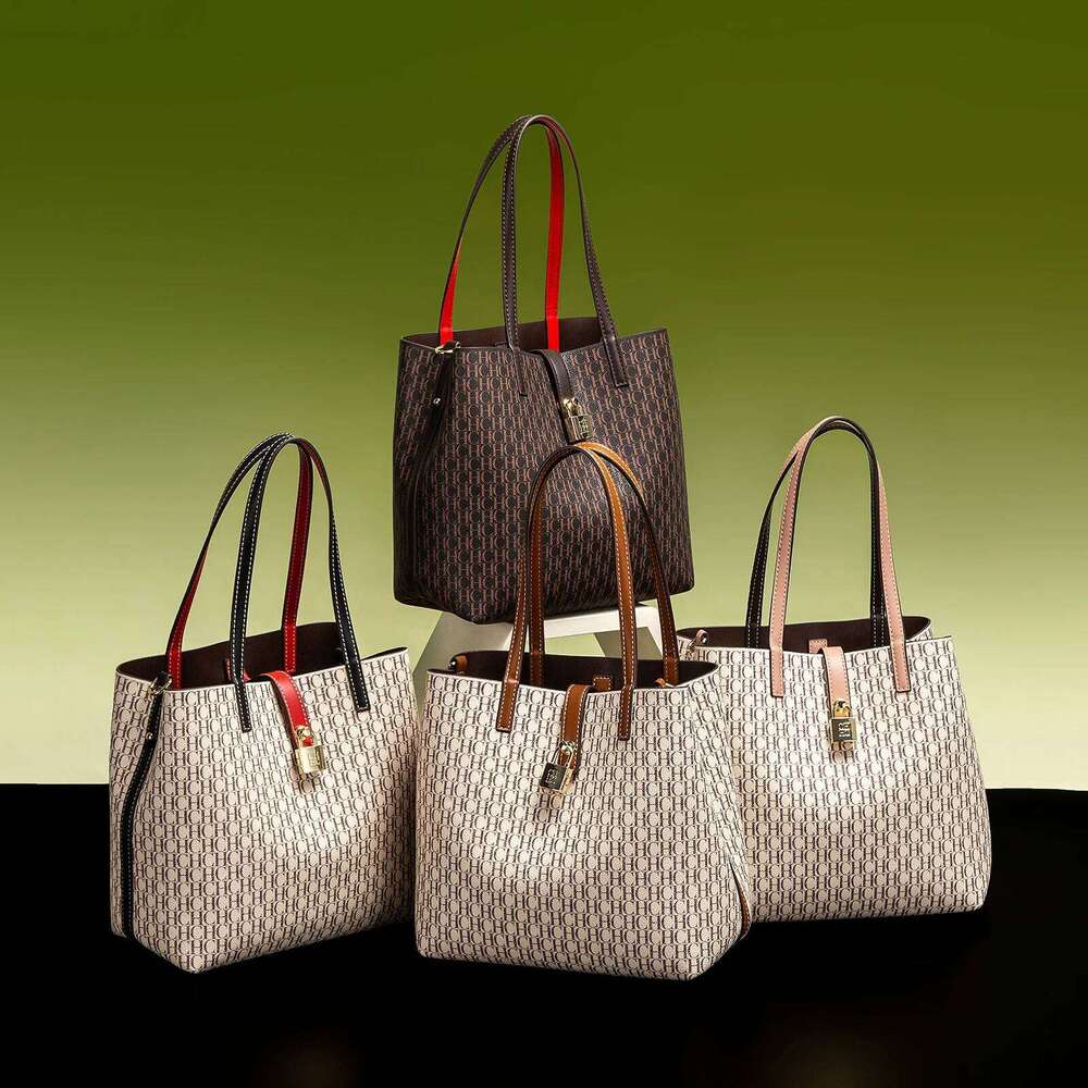 Fashionable Classic Retro New Bucket Letter Versatile Large Capacity Women's Single Shoulder Bag