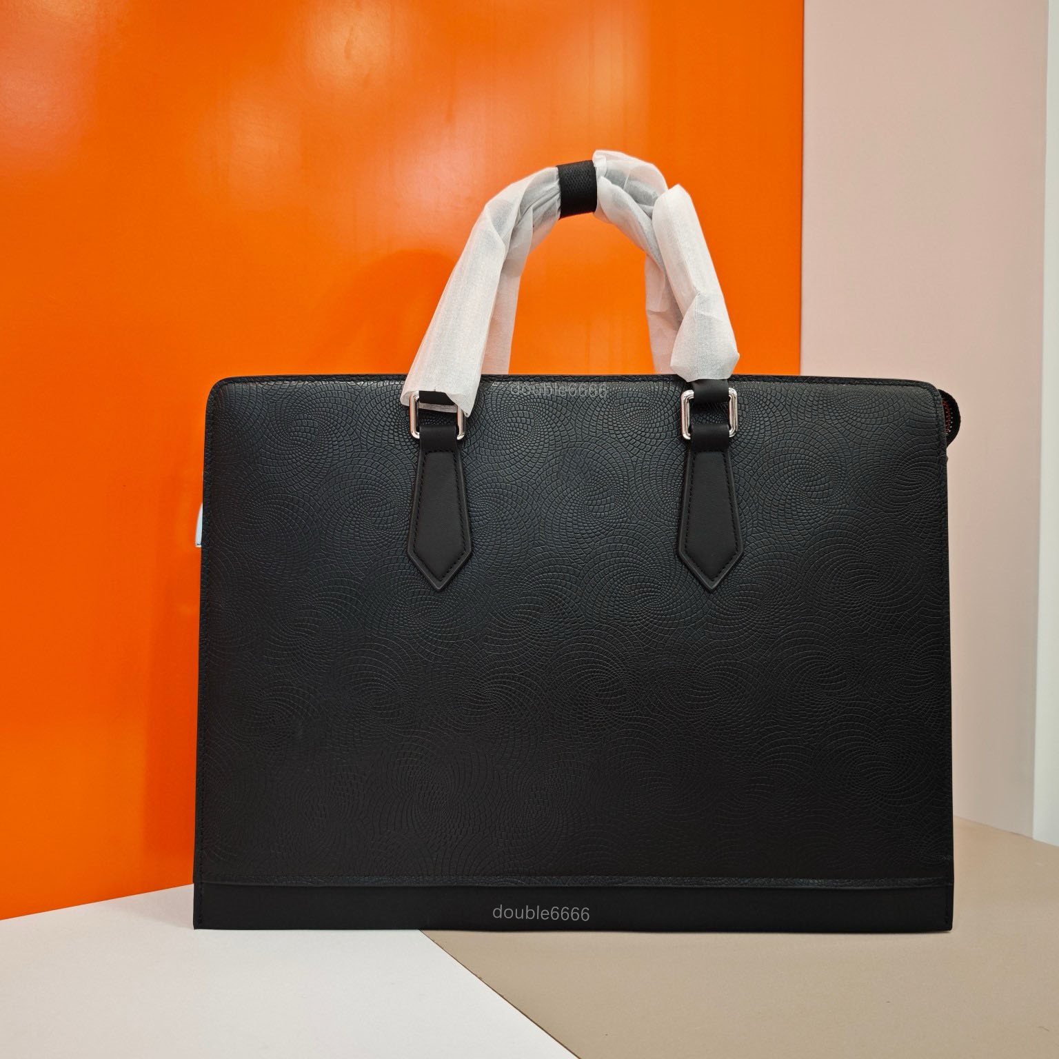 Top Quality Designer Men's Cowhide Briefcase Luxury man Embossed Pattern Messenger Bag Fashion Women's Crossbody Bag Classic Computer Bag Commuter Bag travel bag