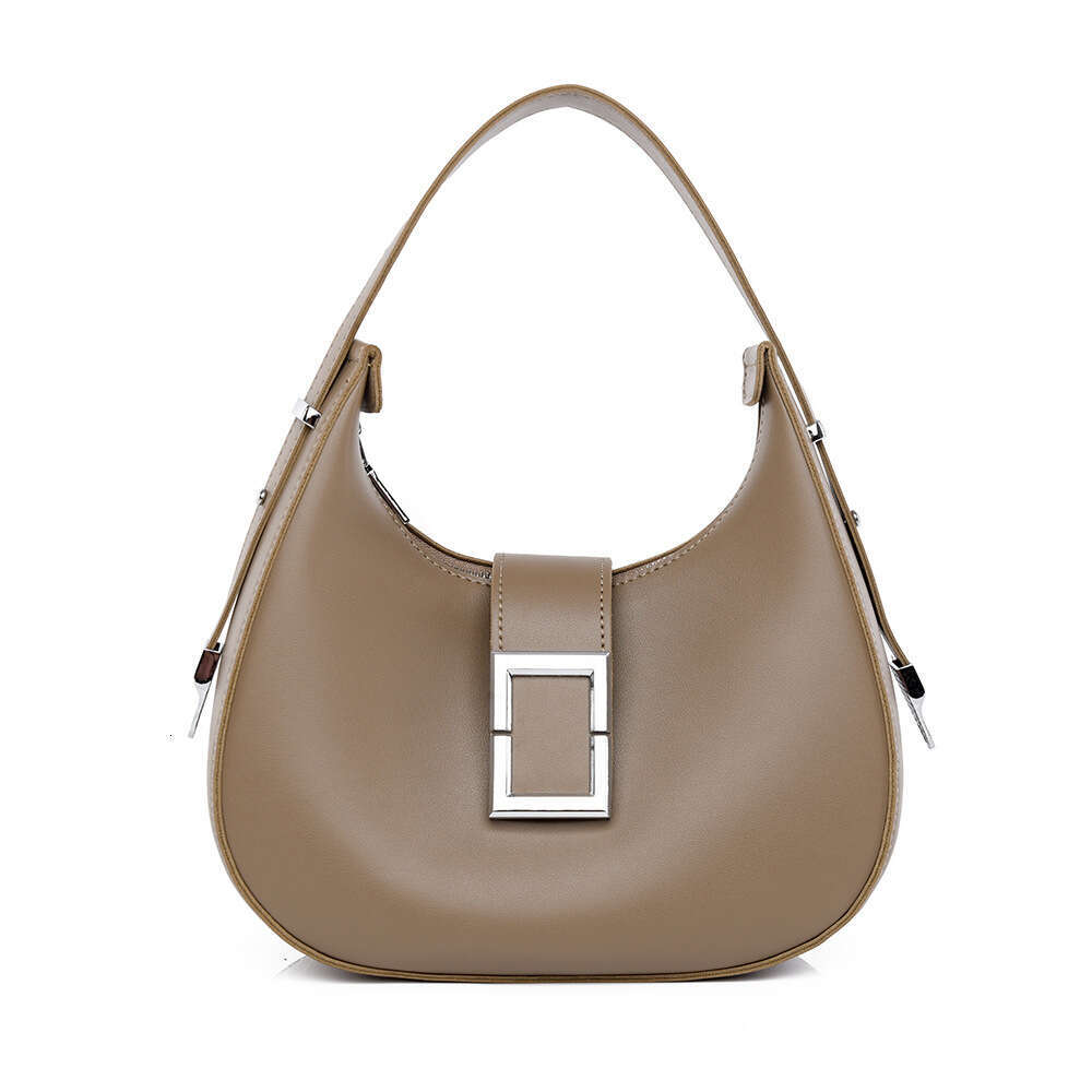 Dhpet_Wholesale Women's Crescent Crossbody Minimalist PU Leather Shoulder Bag Casual Moon Shape Purse For Daily Use