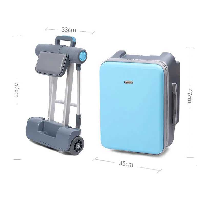 Stroller Travel SuiTCase Riding and Sitting Multifunction Waterproof and Wear Resistant Trunk SuiTCase Luggage Z250905