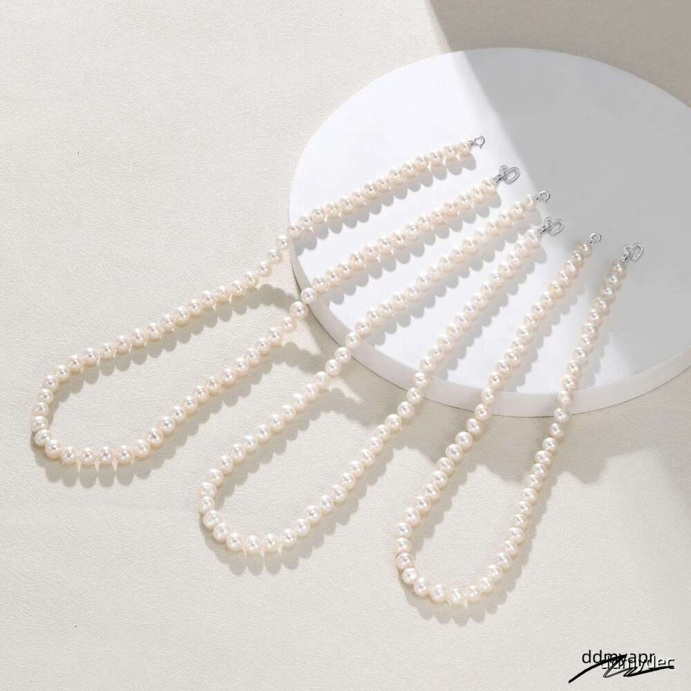 Elegant Multi Size ddmydec Imitation Pearl Necklace Layered Beaded Chain Statement Jewelry For Women And Men ddmydec