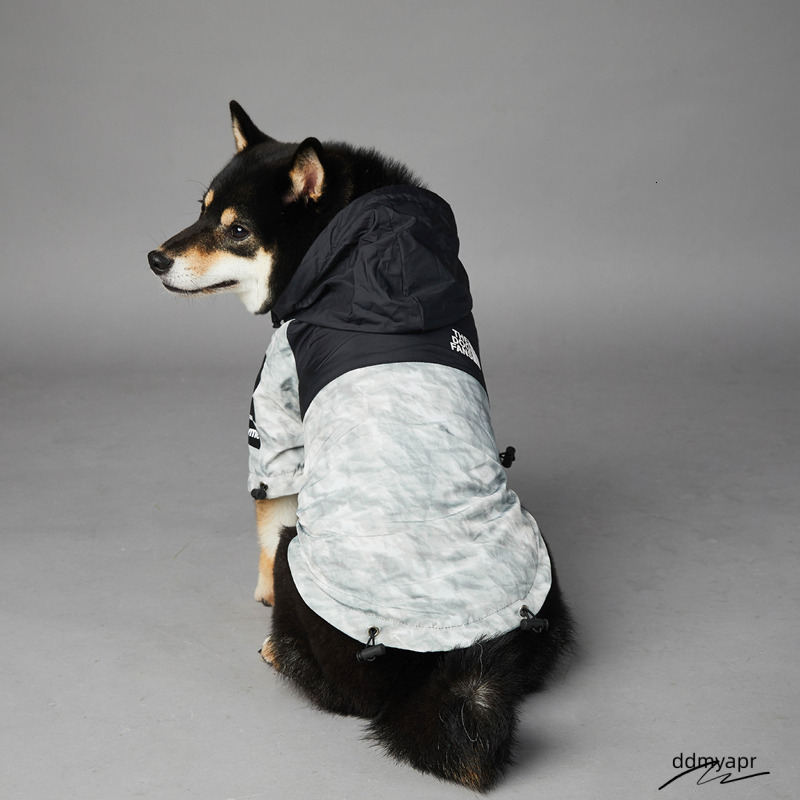 Raincoat: Warm Windproof Waterproof ddmyday Dog Clothes Rain Coat With Adjustable Hood - Outdoor Pet Jacket, XXL