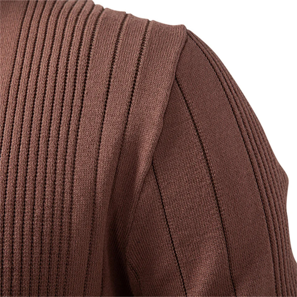 Top Button Down Polo Shirt Men Solid Color Long Sleeve Fall Winter y Warm Touch Business Casual Mens Sweatershirt 250905