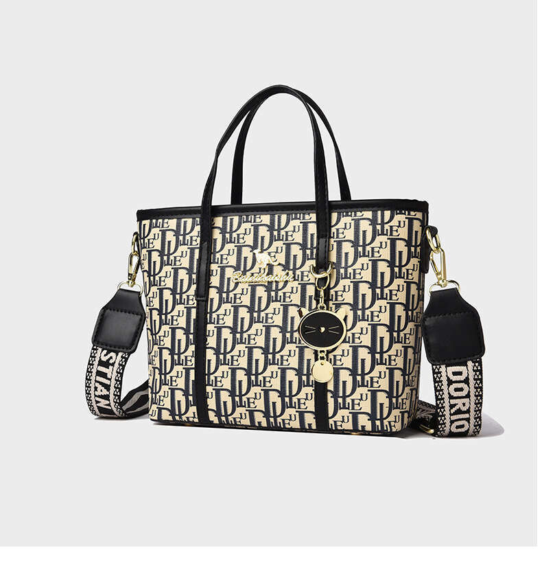 Fashion Designer Bags Luxury Handbags Letter Printed Single Shoulder Crossbody Bucket Bag 2025 New Fashionable Large Capacity Handbag for Women