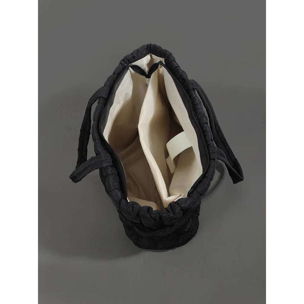 Women's Designer Tote Bag Work Laptop With Zipper Shoulder Bags Lightweight Quilted Travel Puffy Handbag