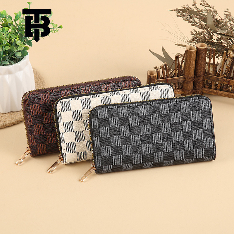 TB BHULAMTE Designer Bag Vintage Floral PU Eco-friendly Wallet Women's Clutch Bag Storage Bag Phone Bag Long Luxury Bag Multi-purpose Wallet