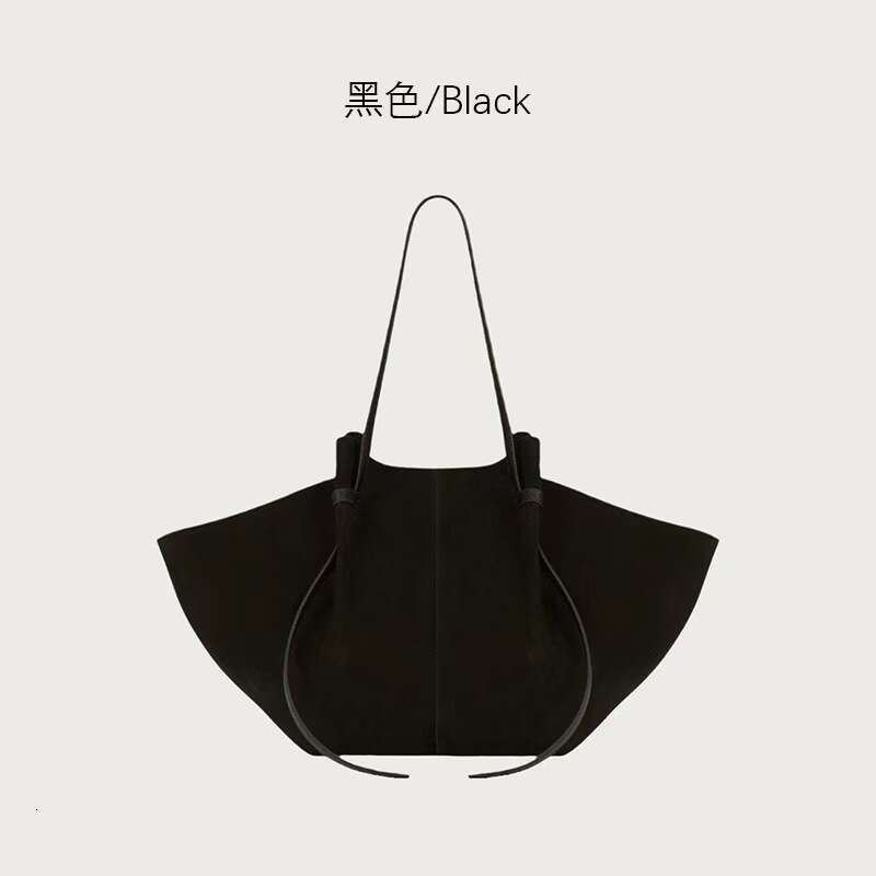 YUZEFI Women's Shoulder Bag Mochi Top Layer Suede Matte Large Capacity Handbag