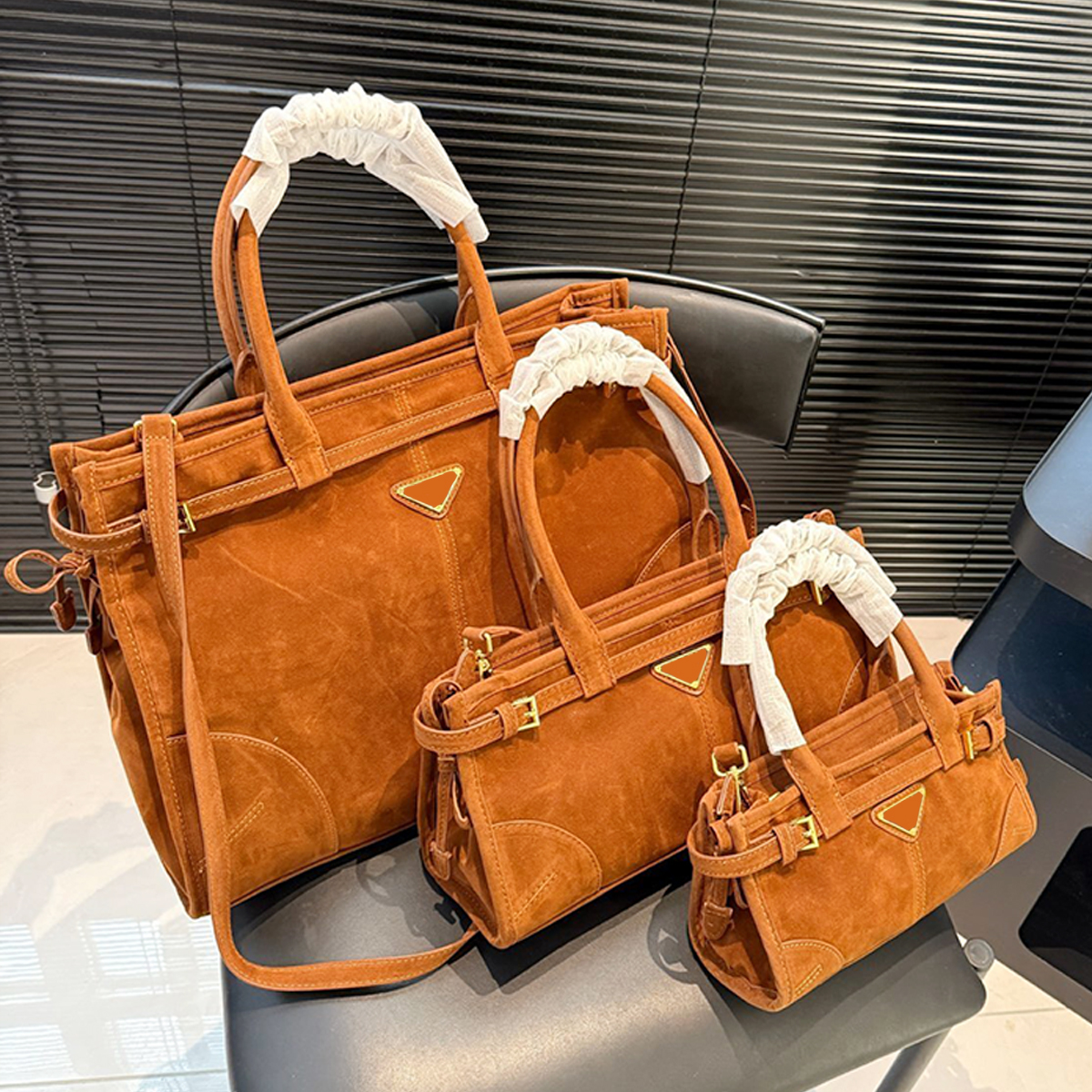 Designer Bag Suede Shoulder Bag Tote Bag Luxury Bag High Quality Women's handbag Purse Suede Brown Hobo Bag Large Capacity Tote Bag Autumn winter Fashion Shopping bag