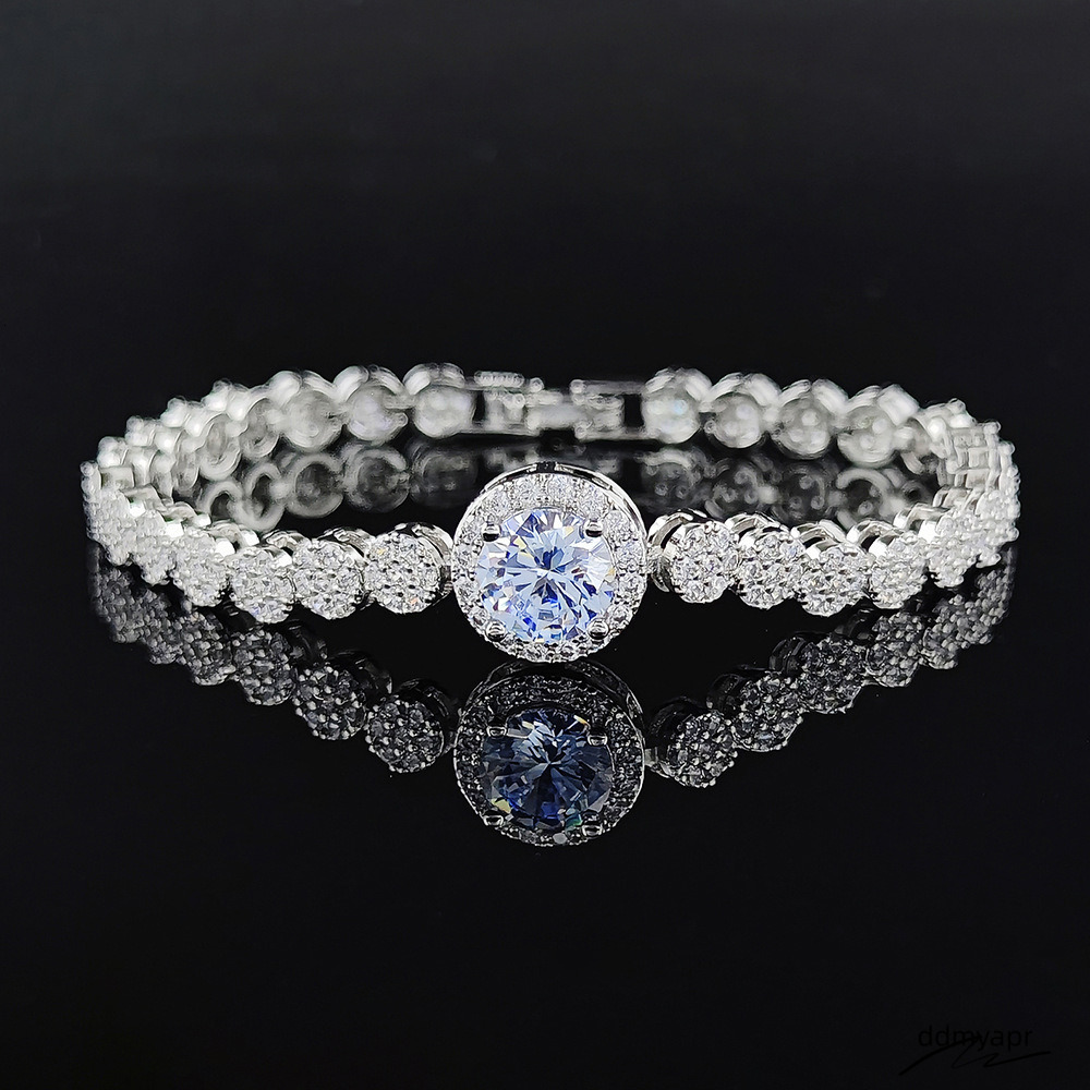 Choucong Brand Wedding Bracelet Jewelry Sterling Sier Fill Multi Color 5A Cubic Zricon CZ Dia Gemstones Party Women Charm ddmyday For Lover Gift