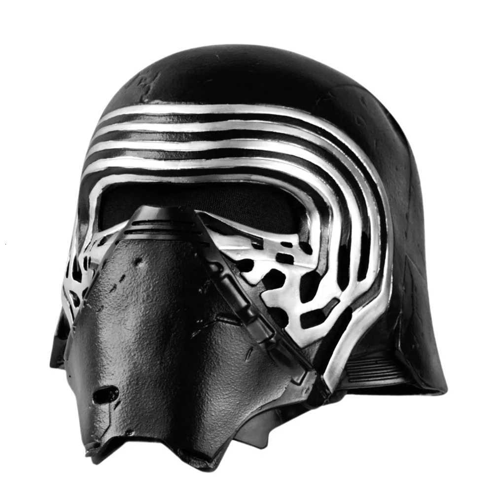 SW Cosplay Kylo Ren Helmet Mask for Man Resin Material Full Head Halloween Mask Masquerade Carnival Party Props for AdultXJ250905