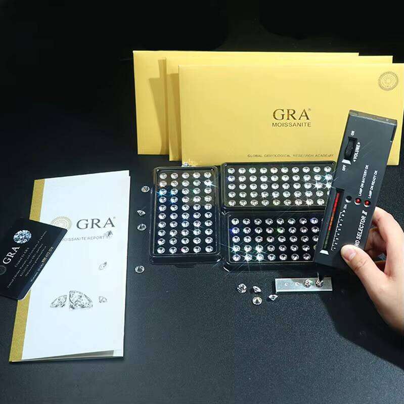 Iced Out Cross Pendant With GRA Certificate VVS Sier Hip Hop Moissanite Chain