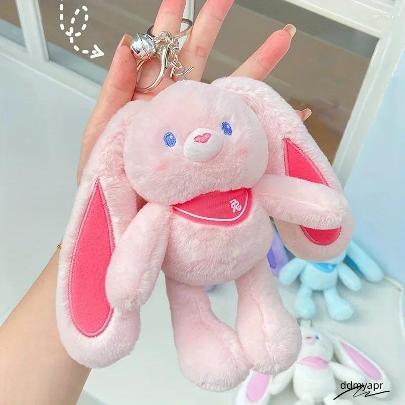 ddmyday Keychains Easter Pull Fun Plush Keychain For Girls Exquisite And Cute Car School Bag Pendant Stress Relief Children ddmyday