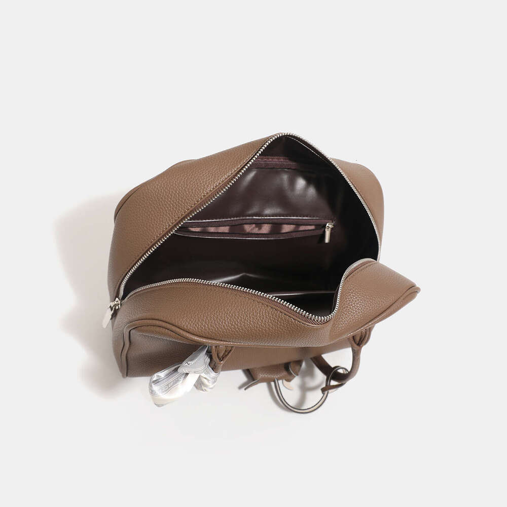 2025 New Handheld Small Bag Korean Style Casual Versatile Bowling Shoulder Crossbody Handbag