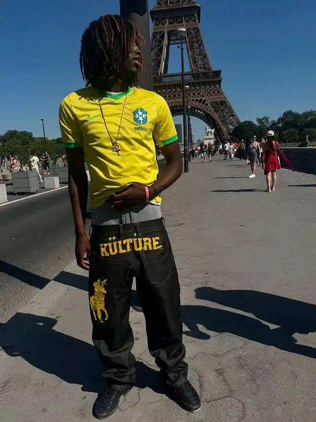 Streetwear Vintage Jeans Y2K Clothes Mens Hip Hop Lettering Graphic Retro Black Baggy Low Waist Wide Leg Trousers 250823