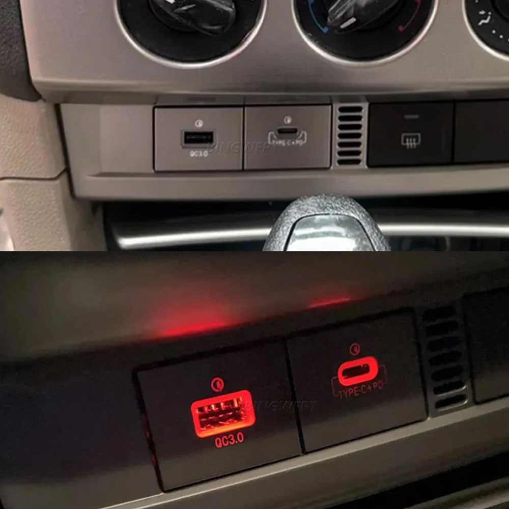 Car USB Input Adapter Audio Radio u-disk flash Socket Interface Cable For Ford Focus 2 QC3.0 Mk2 2009-2011 Accessories