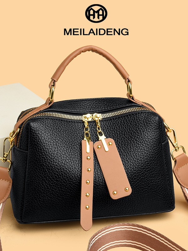 New Trendy Pillow Niche Handbag Versatile Crossbody Simple And Fashionable Large-Capacity Shoulder Bag For Women