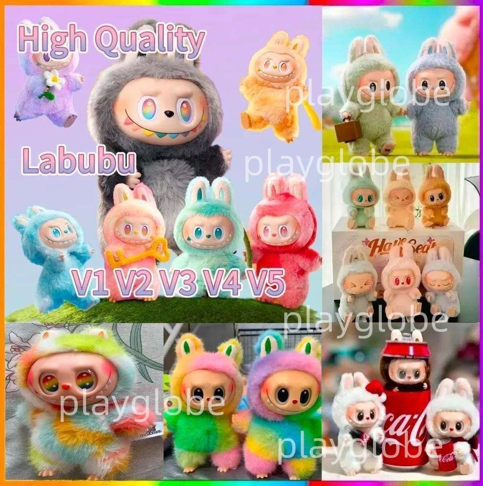 High qulity box Labubu V1 V2 V3 V4 V5 Cute Fashion Pendant Decor Toys doll