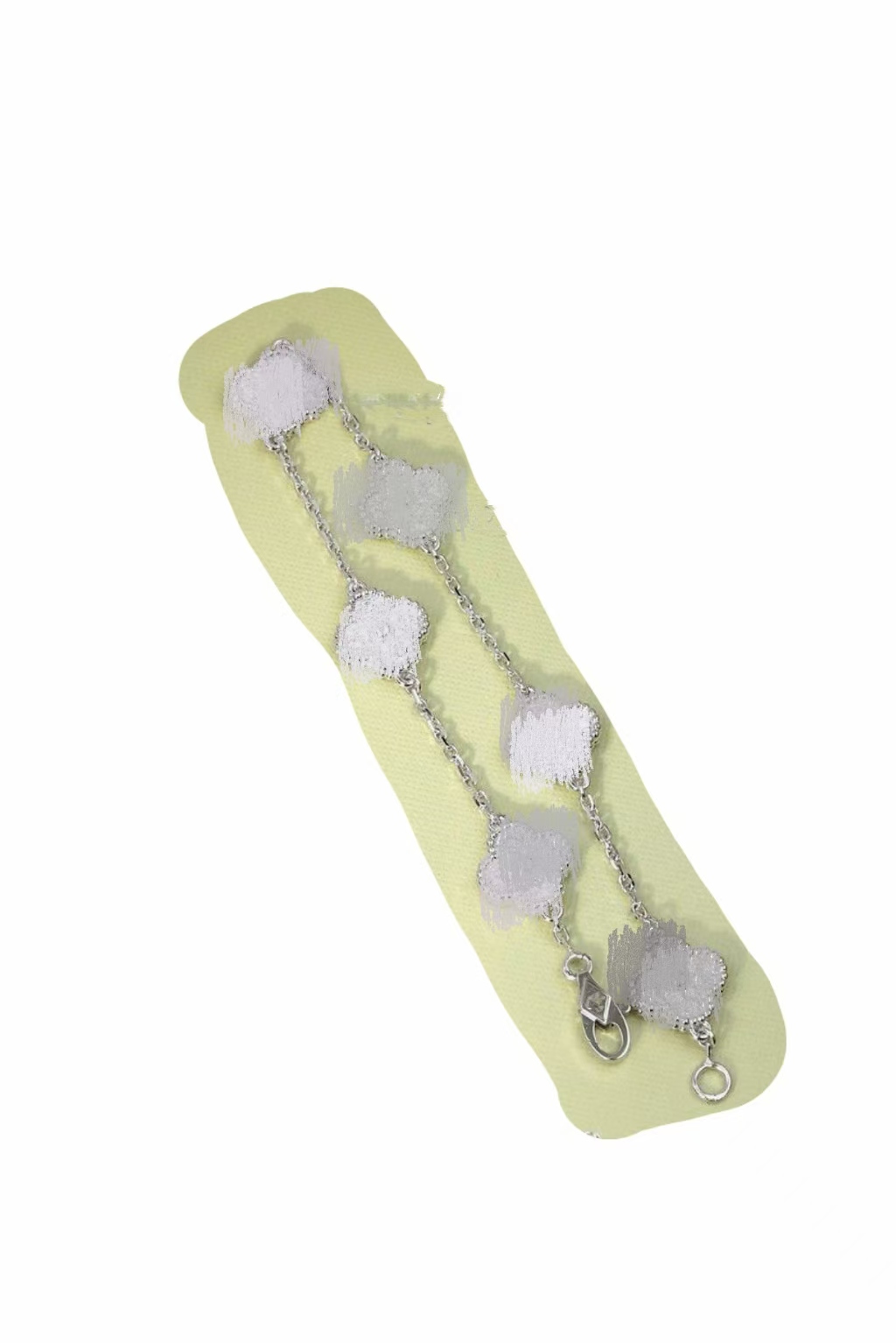 Sparkling Clover Shaped Bracelet A Timeless Addition to Your Jewelry Collection