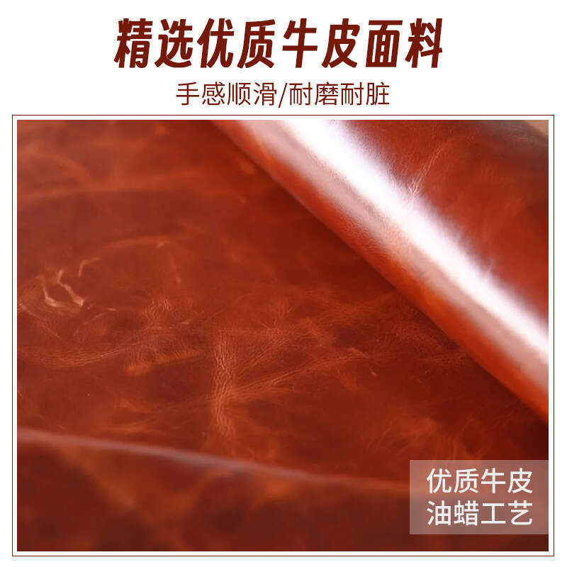 Genuine Women's Crossbody Fashion Versatile Small Cowhide Shoulder High-end Oil Wax Leather Bag for Women