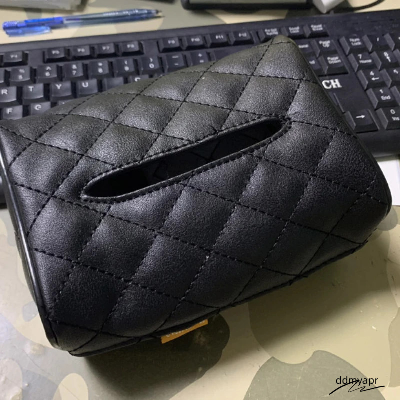 1 Pcs Black With Disposable Napkins Boxes Accessories Tissue Bag Organizer Car Decoration Auto Ddmydec Storage Ddmydec Ddmydec Ddmydec