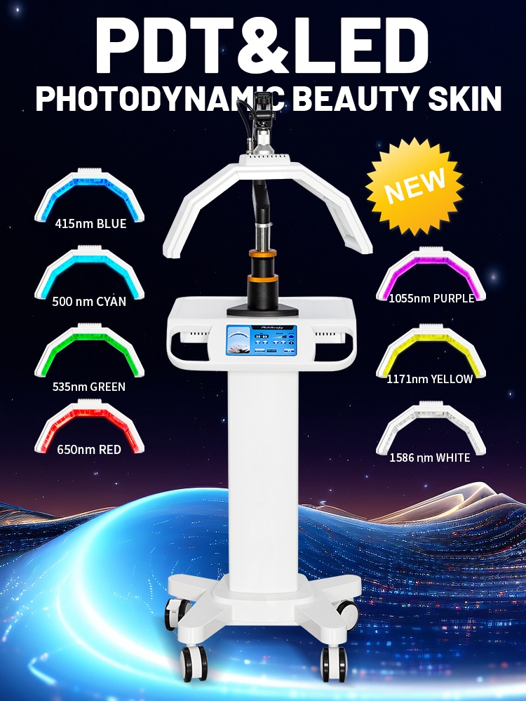 Collagen Skin Regeneration Photodynamic Beauty Skin Repair Improvement of Skin Quality Whitening and Prevention of Acne