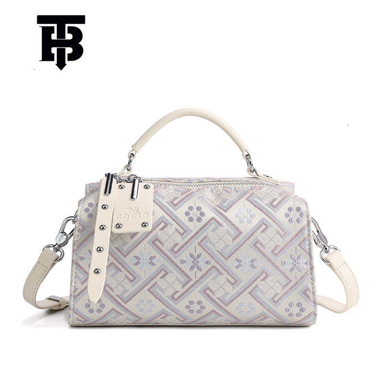 TB BHULAMTE Designer Bag New Printed Handbag For Women Large Capacity, Luxury Bag Commuting Versatile, Single Shoulder Crossbody Boston Pillow Bag