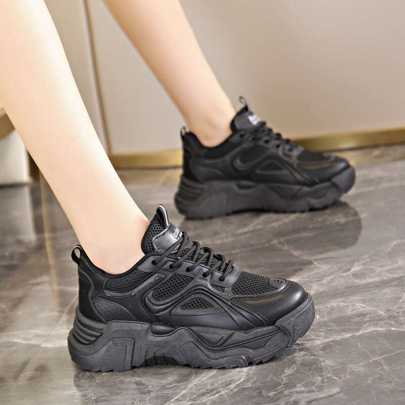 Sneakers for Women 2025 Spring Designer Shoe New Platform Thick Sole Running Shoes Ins Trend