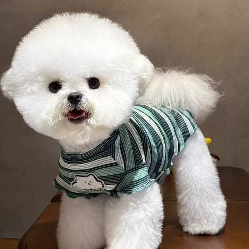 T1135 Pet clothes spring and autumn Teddy Bichon Pomeranian small dog Yorkshire Terrier Maltese dog clothes autumn