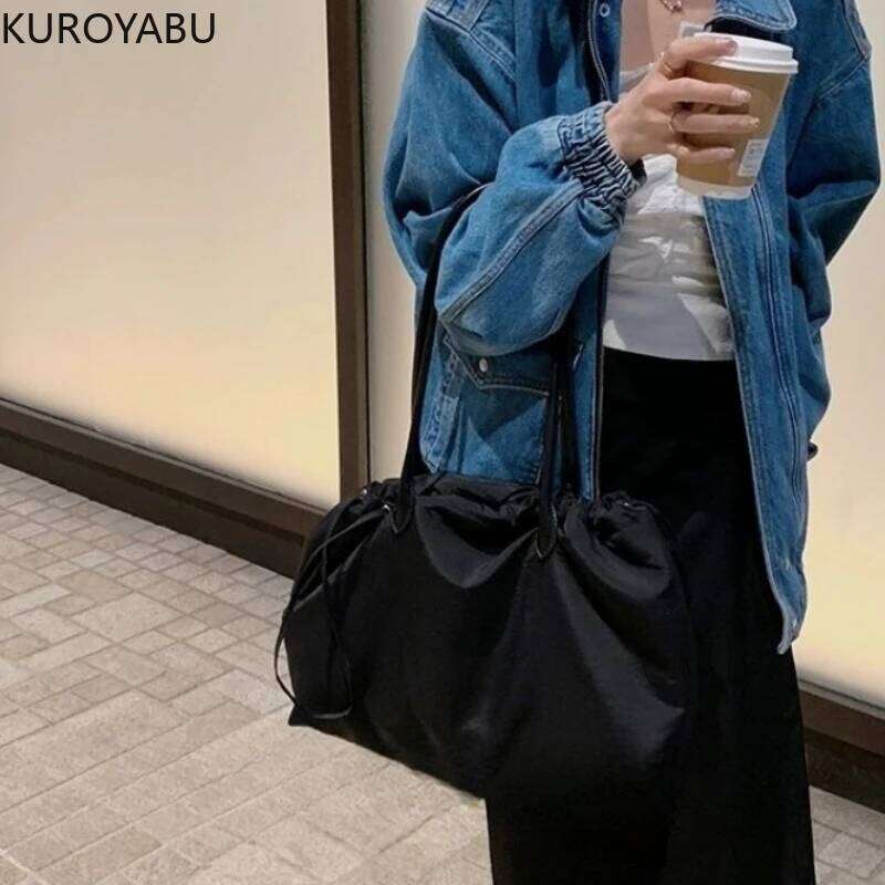 Simple Solid Color Shoulder Bag Handbag Casual Chic Top-handle Totes Female Large Capacity Shopping Street Zipper Bags for Womenluxury bag tote bag