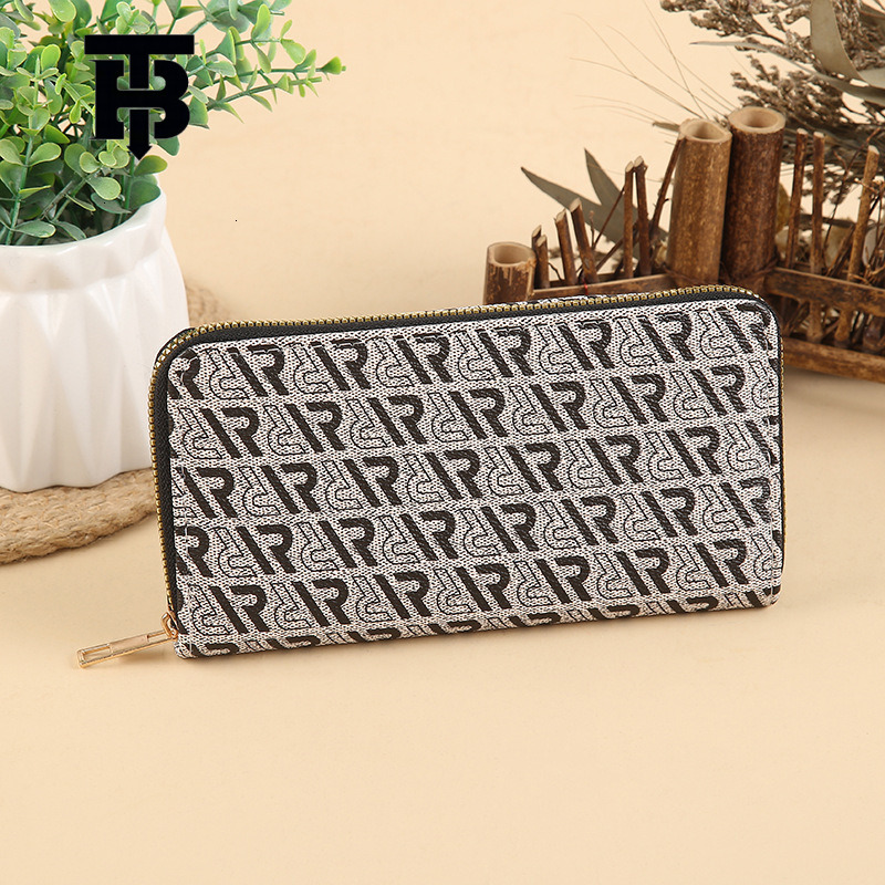 TB BHULAMTE Designer Bag Vintage Floral PU Eco-friendly Wallet Women's Clutch Bag Storage Bag Phone Bag Long Luxury Bag Multi-purpose Wallet