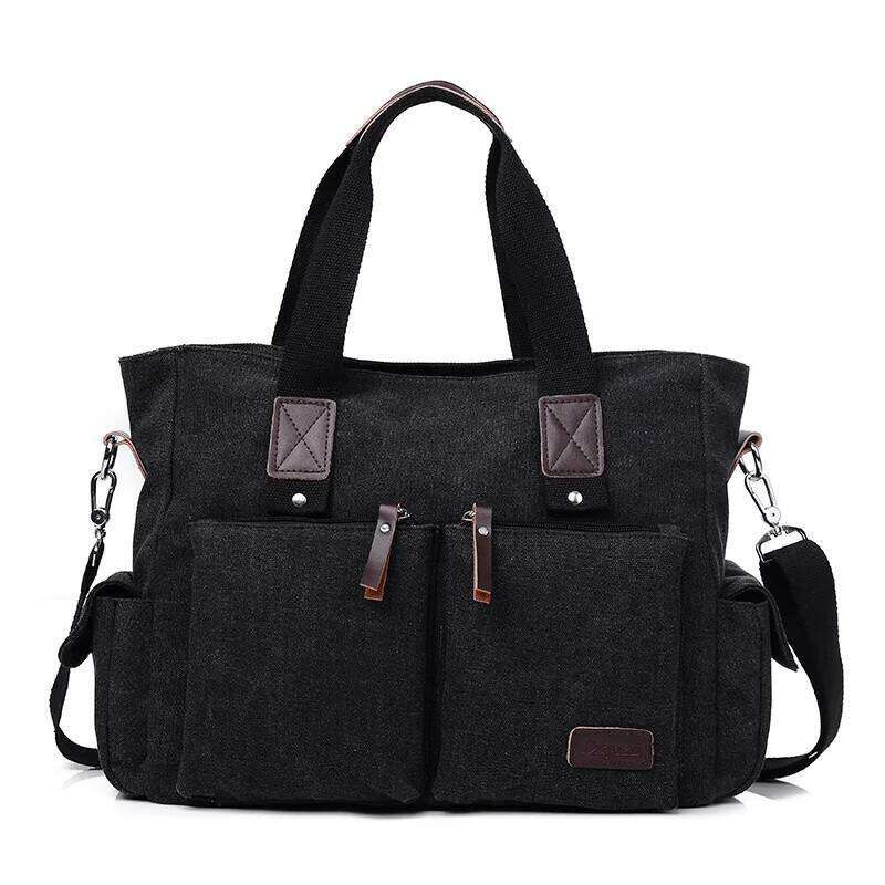 Tilorraine canvas men cross body casual cloth handbag large capacity travel men's shoulder bag fashion bagsTravel storage bag