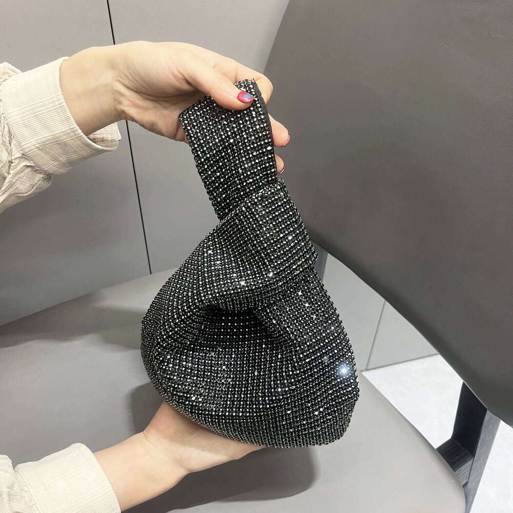 Designer Bags Designer Rhinestones Clutch For Women Handle Shoulder Bag Purse Shiny Crystal Purses And Handbag Eveing Bag Luxury Bag