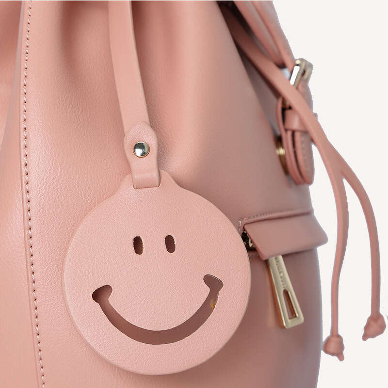 2022 Summer New Simple Solid Color Small Backpack Fashion Casual Women's Double Shoulder Bag Age-Reducing