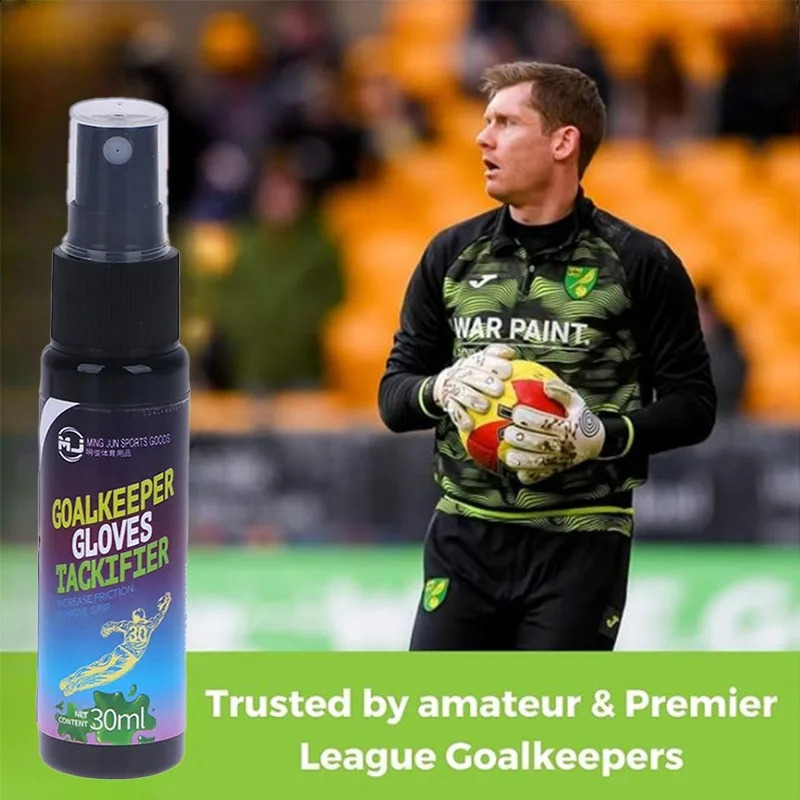 Goalkeeper Glove Spray Football Grip for Goalkeeping Gloves Nonslip Enhanced Sticky Baseball Replacement Glue 250905