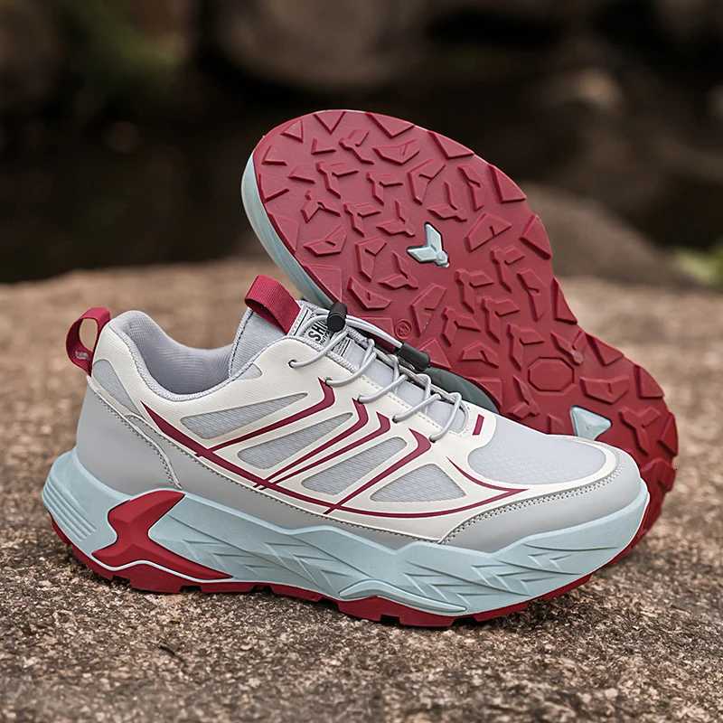 Mens Comfortable ThickSoled Heightening Sports and Leisure Outdoor NonSlip WearResistant Travel Hiking Shoes Z250905