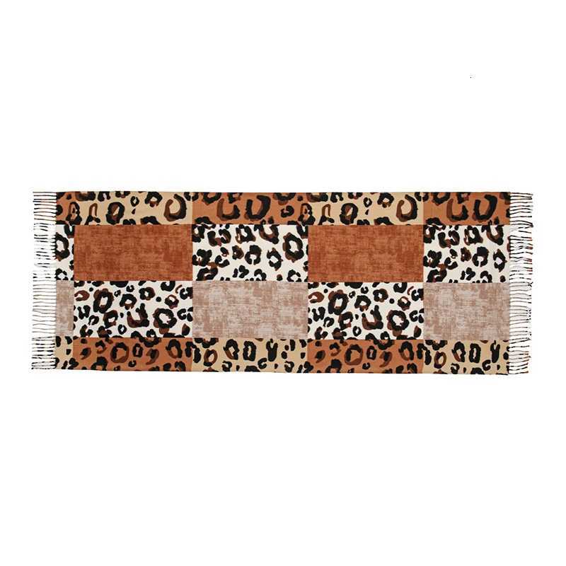New Leopard Patchwork Cashmere Scarf Shl Wr Women Tassel Winter Warm Blanket Shl Thick Stoles Tippet 2024 ScarfXJ250905