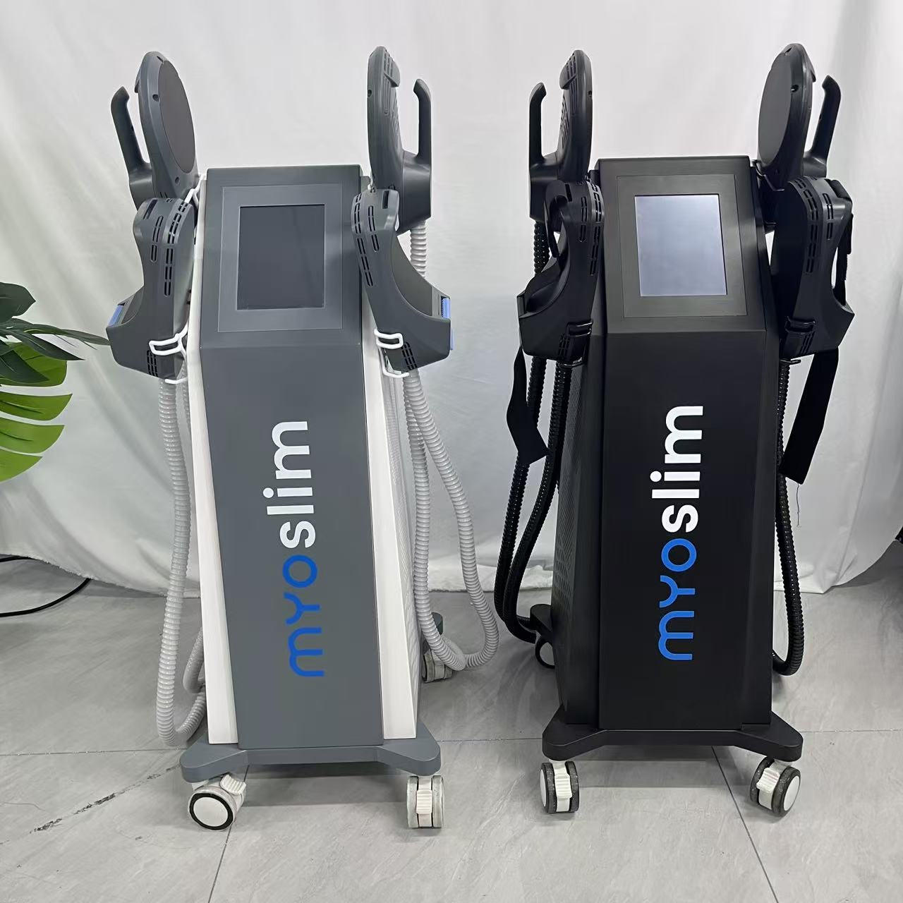 RF MYOSLIM 6500W Body Slimming Machine - Professional 15Tes Fat Burner & Muscle Stimulator for Ultimate Body Sculpting, Comes with 5 Handle