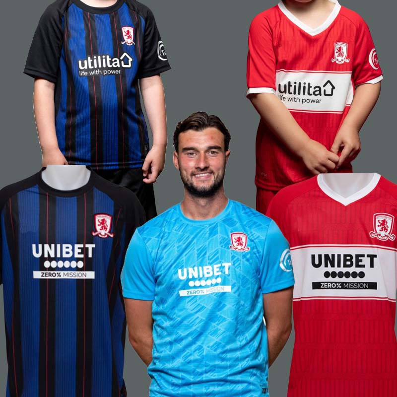 2025 2026 Middlesbrough Soccer Jerseys HACKNEY AZAZ FRY LATTE LATH DEN BERG JONES MCGREE 25 26 red football shirt FORSS CLARKE men kids umniform kit set