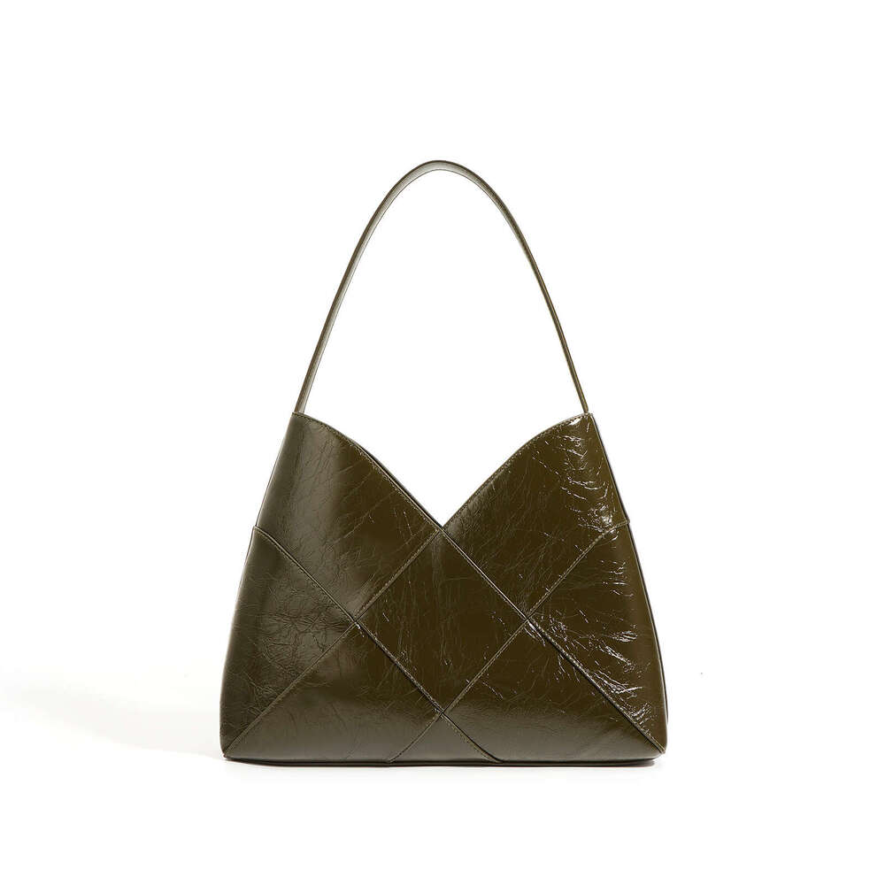 Best Seller Designer Bag Woven Bag Brand Fashion Elegant PU Leather Zipper Closure Baguette Shoulder Handbag For Women Daily Office Casual