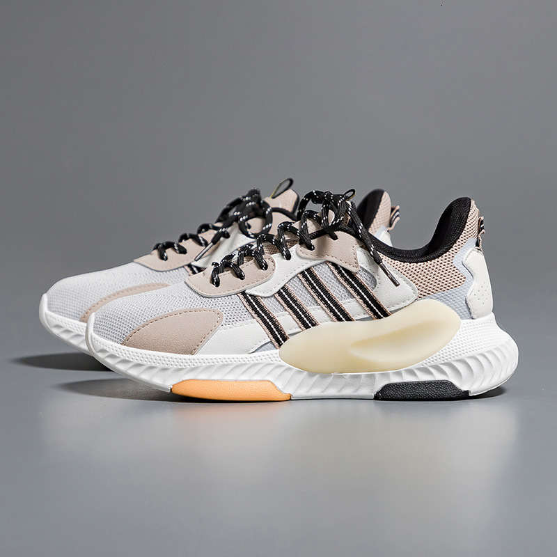 2025 New Sneakers For Men And Women Korean Style Color Blocked Fashionable And Breathable Mesh Sport Shoes