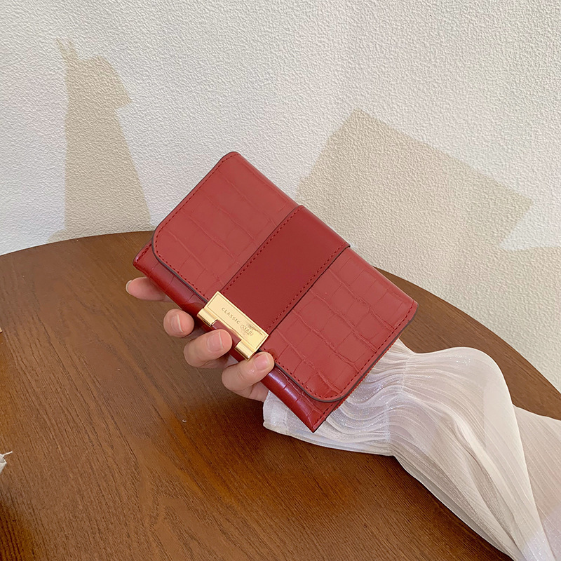 Luxury Brand Designer Bag Women's Wallet INS Style Small Wallet High-End Short Wallet Multi-Functional Coin Purse Wholesale