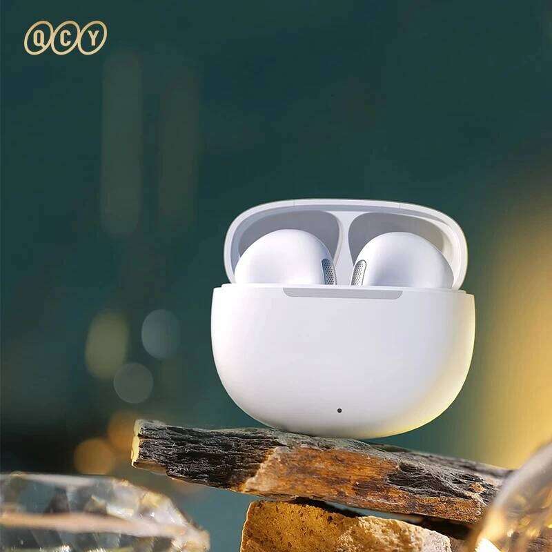 NEW QCY T20 Bluetooth 5.3 TWS Wireless Earphones 68Ms Low Latency Earbuds 13Mm Driver HIFI Headphones 4 Mics+Enc HD Call