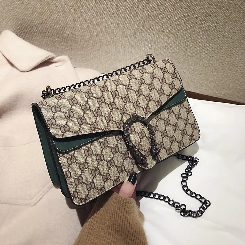 Designer bags, shoulder bags, crossbody luxury bags, designer women's wallets, trendy fashion chain wide shoulder straps, shoulder bags, 100 text