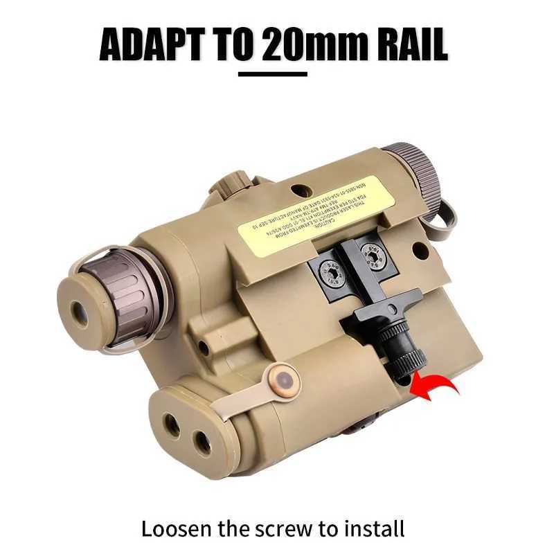 WADSN PEQ 15 Airsoft Laser Pointer PEQ NO IR Sight Blue Green Red Dot Laser Indicator M600 M600C Airsoft Flashlight Weapon LightXJ250905